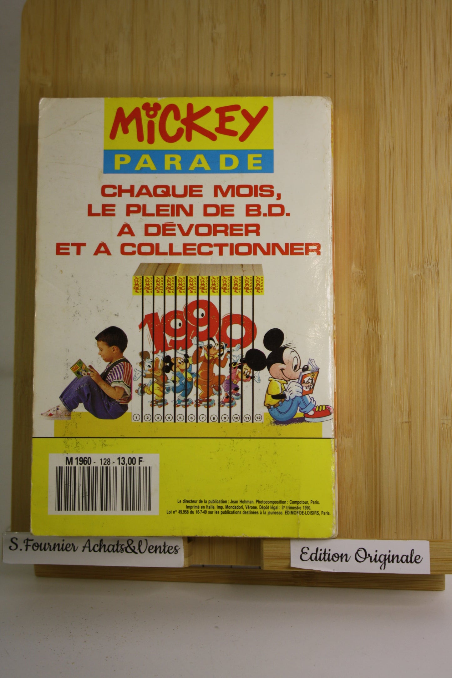 Comme par magie – Mickey Parade – Multiples – Edimonde Loisir – Périodique – 1990 -