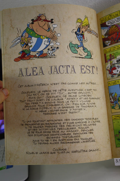 Le rendez-vous des chefs, Alea jacta Est – Astérix – Goscinny Uderzo – Edition Albert René – EO – 1989