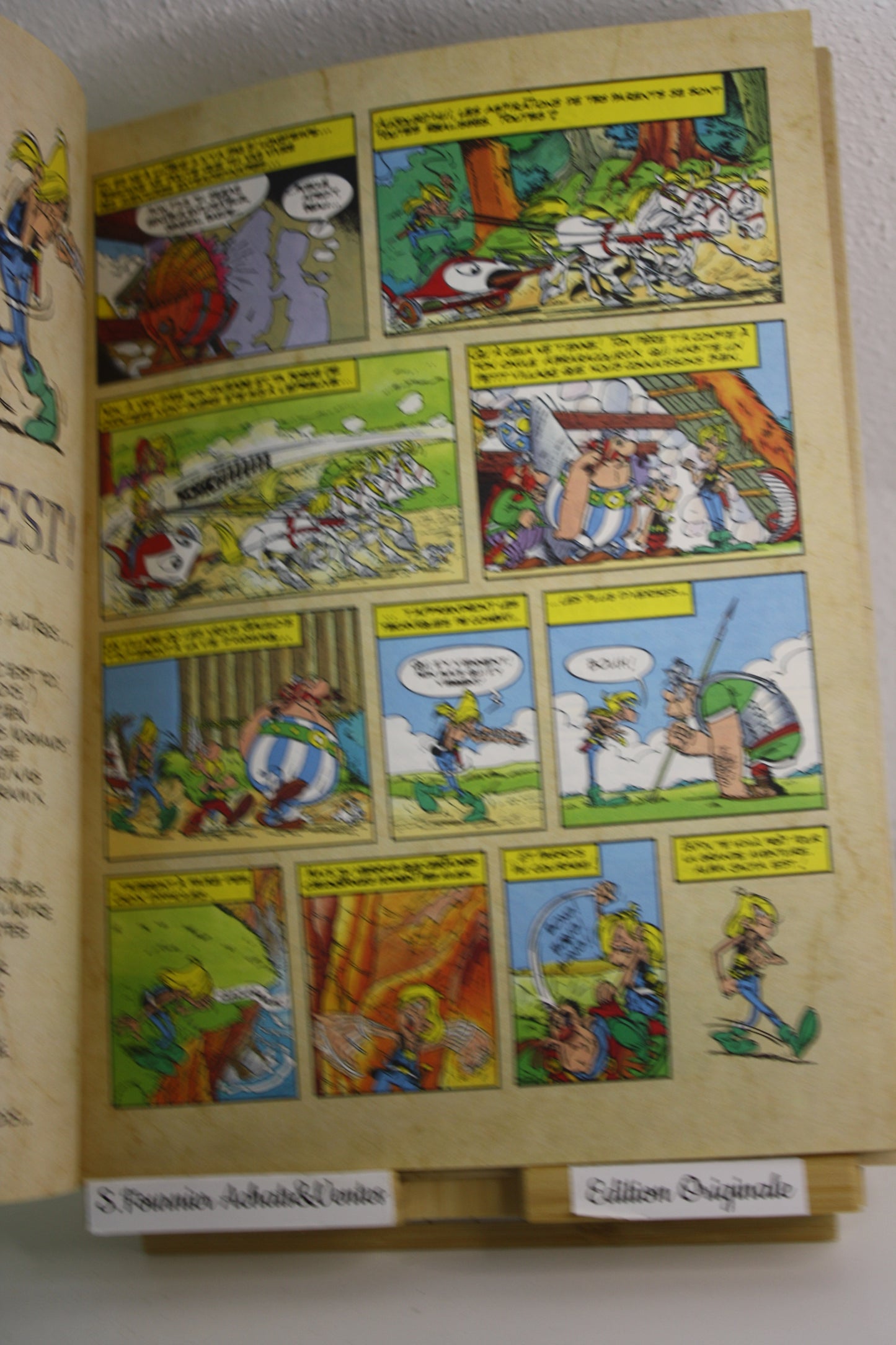 Le rendez-vous des chefs, Alea jacta Est – Astérix – Goscinny Uderzo – Edition Albert René – EO – 1989