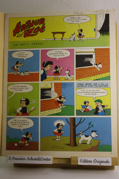 N°67  – Arthur et Zoé – Bushmiller – Edition mondiales – Périodique – 1974