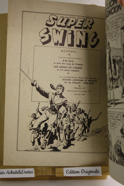 Mensuel N°21 – Super Swing – Collectif – Mon Journal – Périodique – 1983