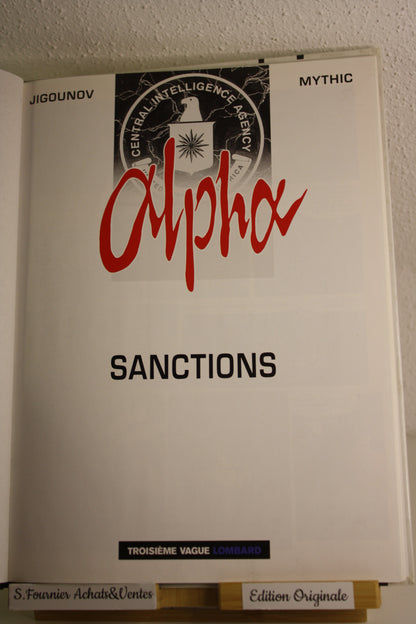 Sanction n°5 – Alpha – Jigounov Mythic – Troisième vague – EO – 2000