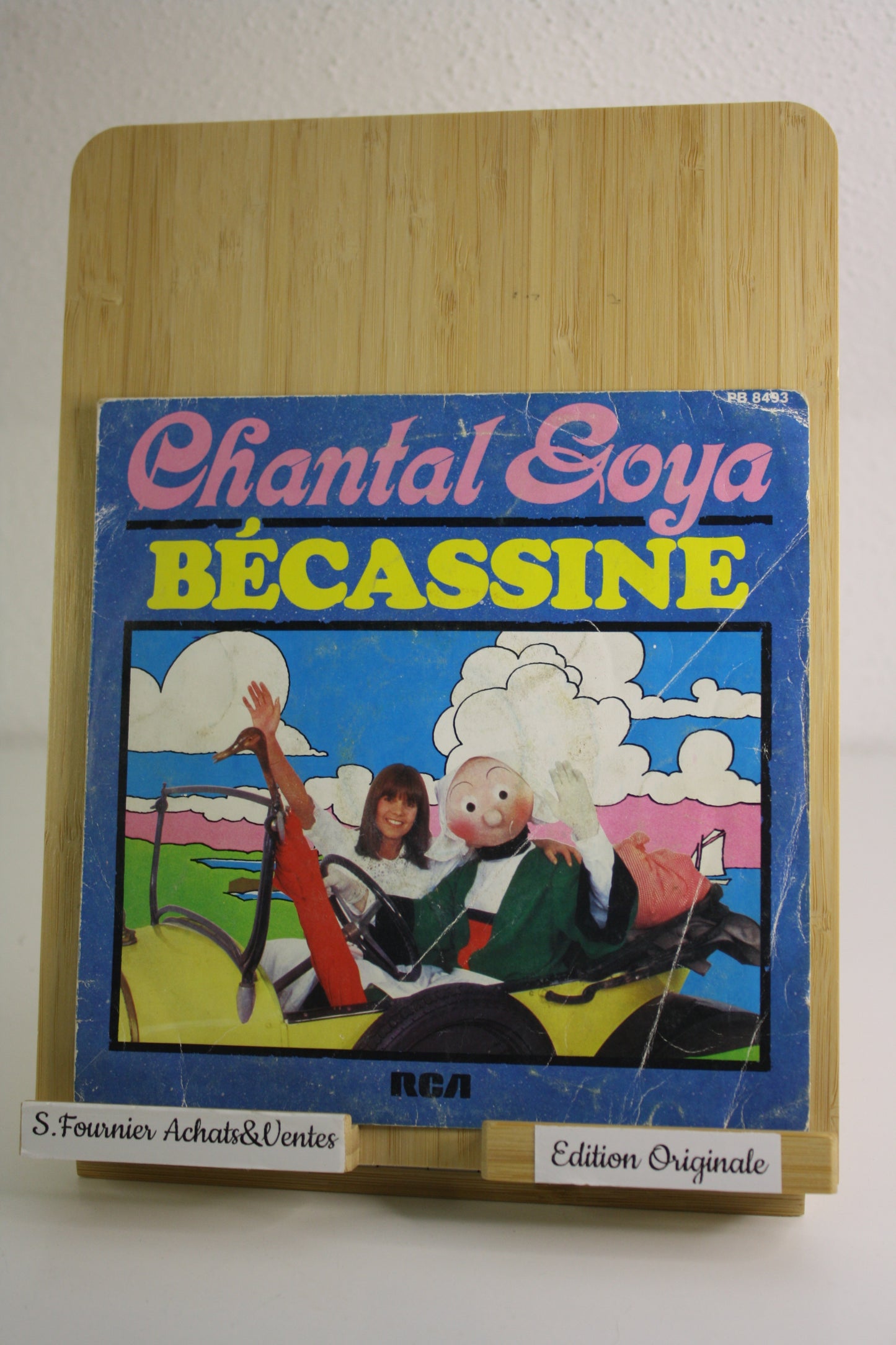 Bécassine 45 tours - Bécassine – Chantal Goya – RCA – Objet dérivé – 1980 – Vinyle 45 tours