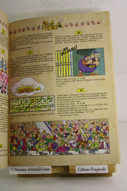 L’affaire des faux menhirs Aléa Jacta Est – Astérix – Goscinny Uderzo – Edition Albert René – EO – 1989