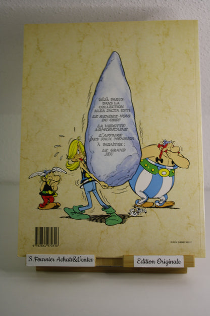 L’affaire des faux menhirs Aléa Jacta Est – Astérix – Goscinny Uderzo – Edition Albert René – EO – 1989