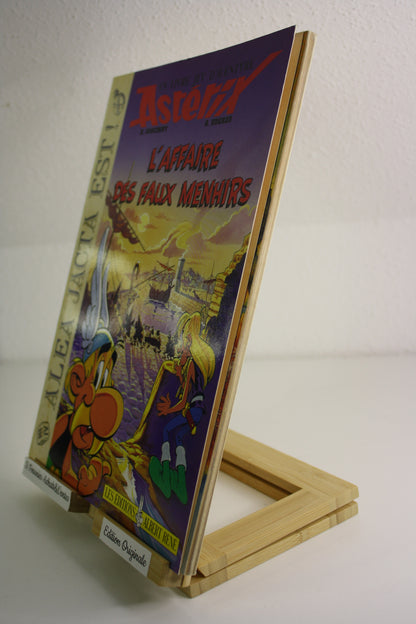 L’affaire des faux menhirs Aléa Jacta Est – Astérix – Goscinny Uderzo – Edition Albert René – EO – 1989