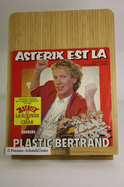 Astérix est là – Astérix – Plastic Bertrand – Carrere – Objet dérivé – 1985 – Vinyle 45 tours