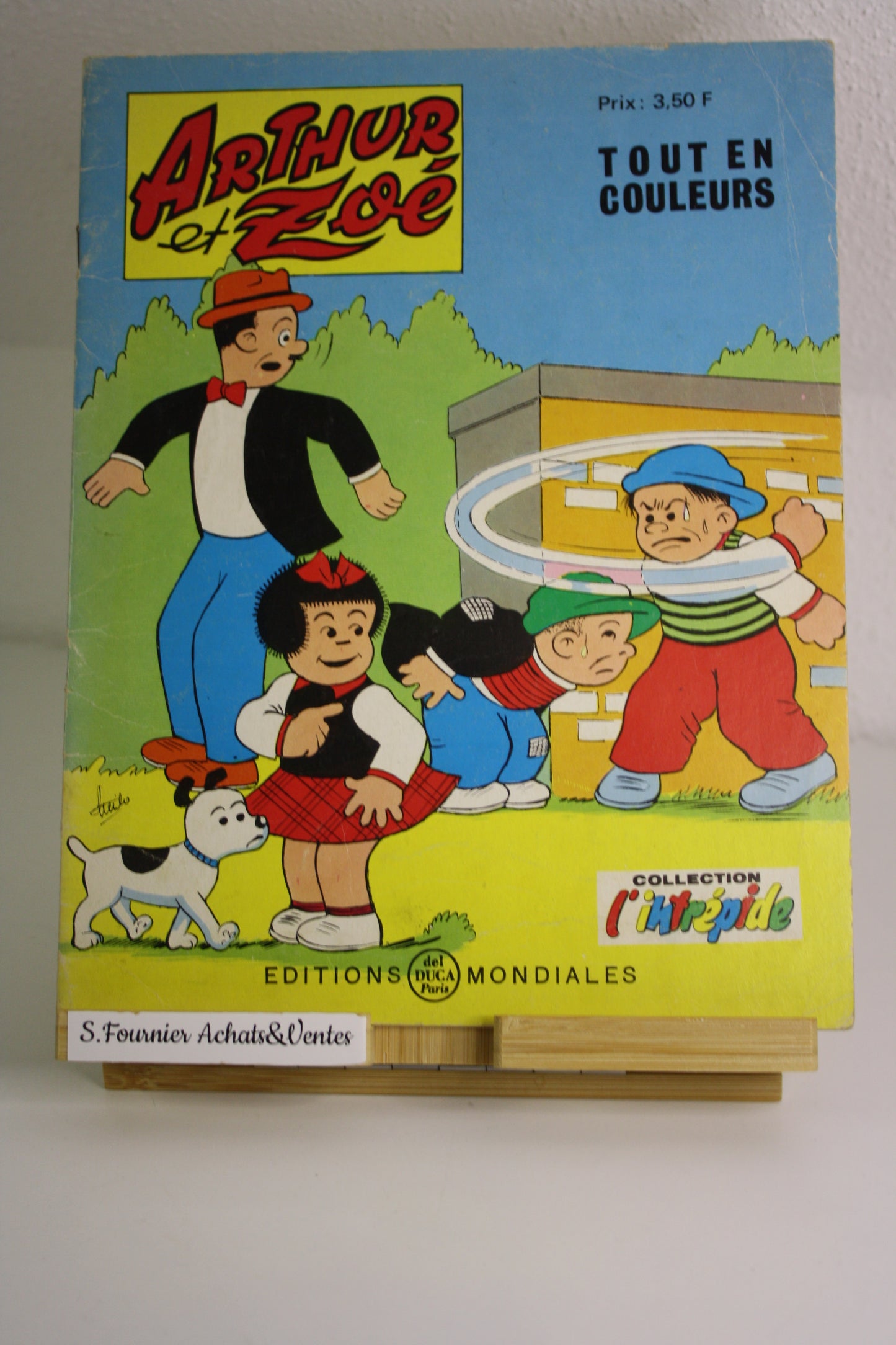 N°77  – Arthur et Zoé – Bushmiller – Edition mondiales – Périodique – 1976 -