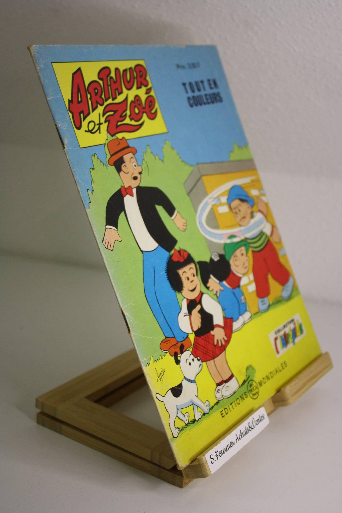 N°77  – Arthur et Zoé – Bushmiller – Edition mondiales – Périodique – 1976 -