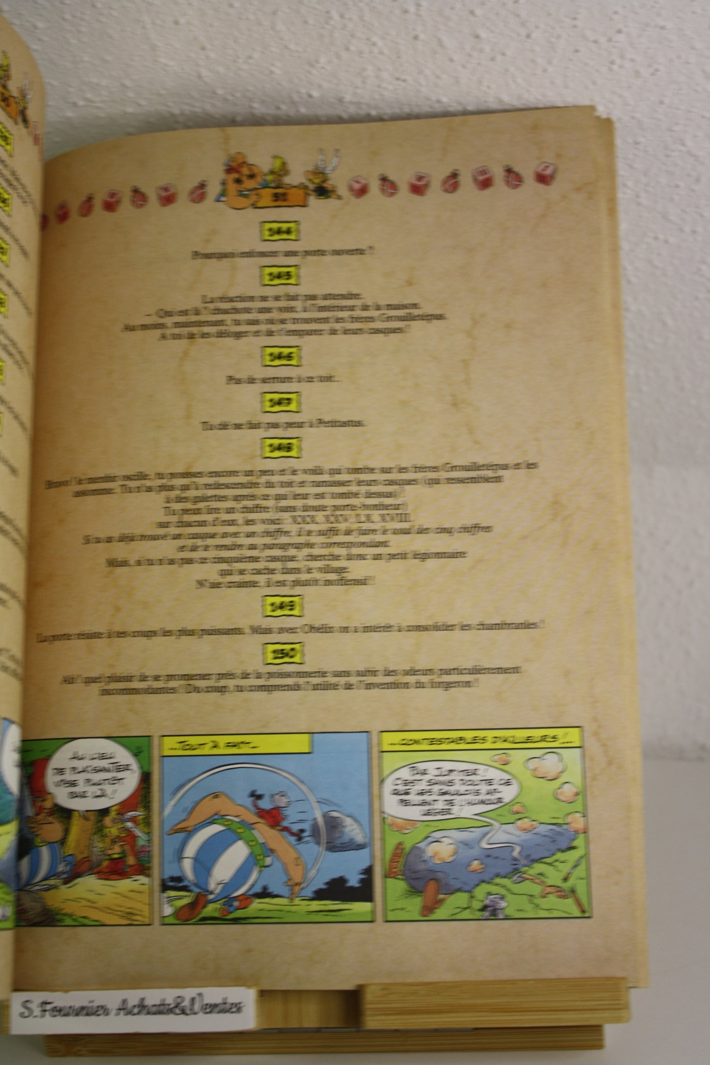 La vedette armoricaine Aléa Jacta Est – Astérix – Goscinny Uderzo – Edition Albert René – EO – 1989