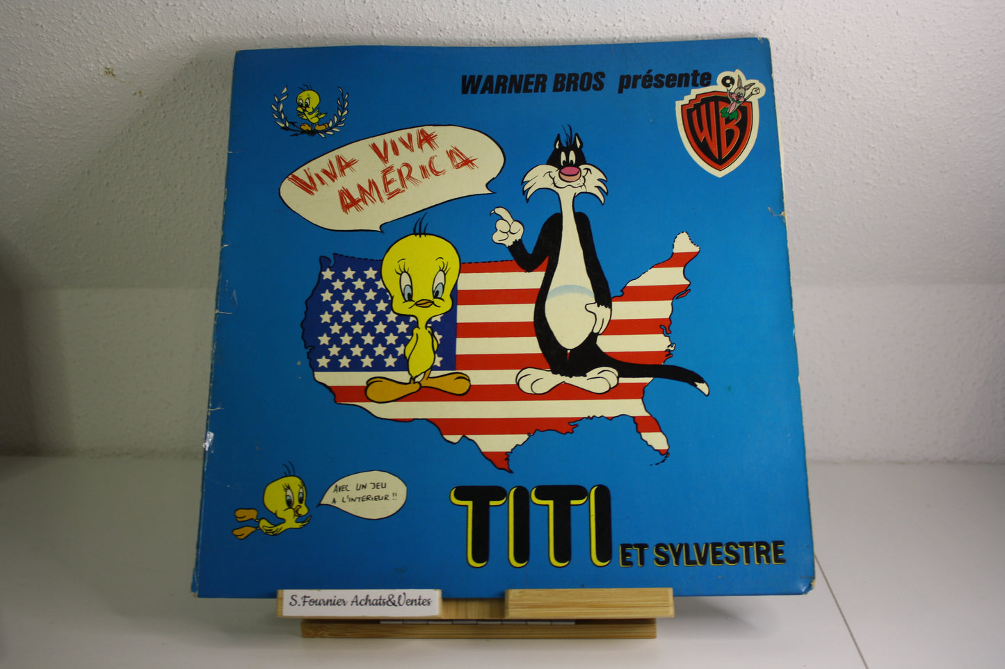 Viva Viva América – Titi et Sylvestre – Thomas Aminel – WEA – Objet dérivé – 1975 – Vinyle 33 tours