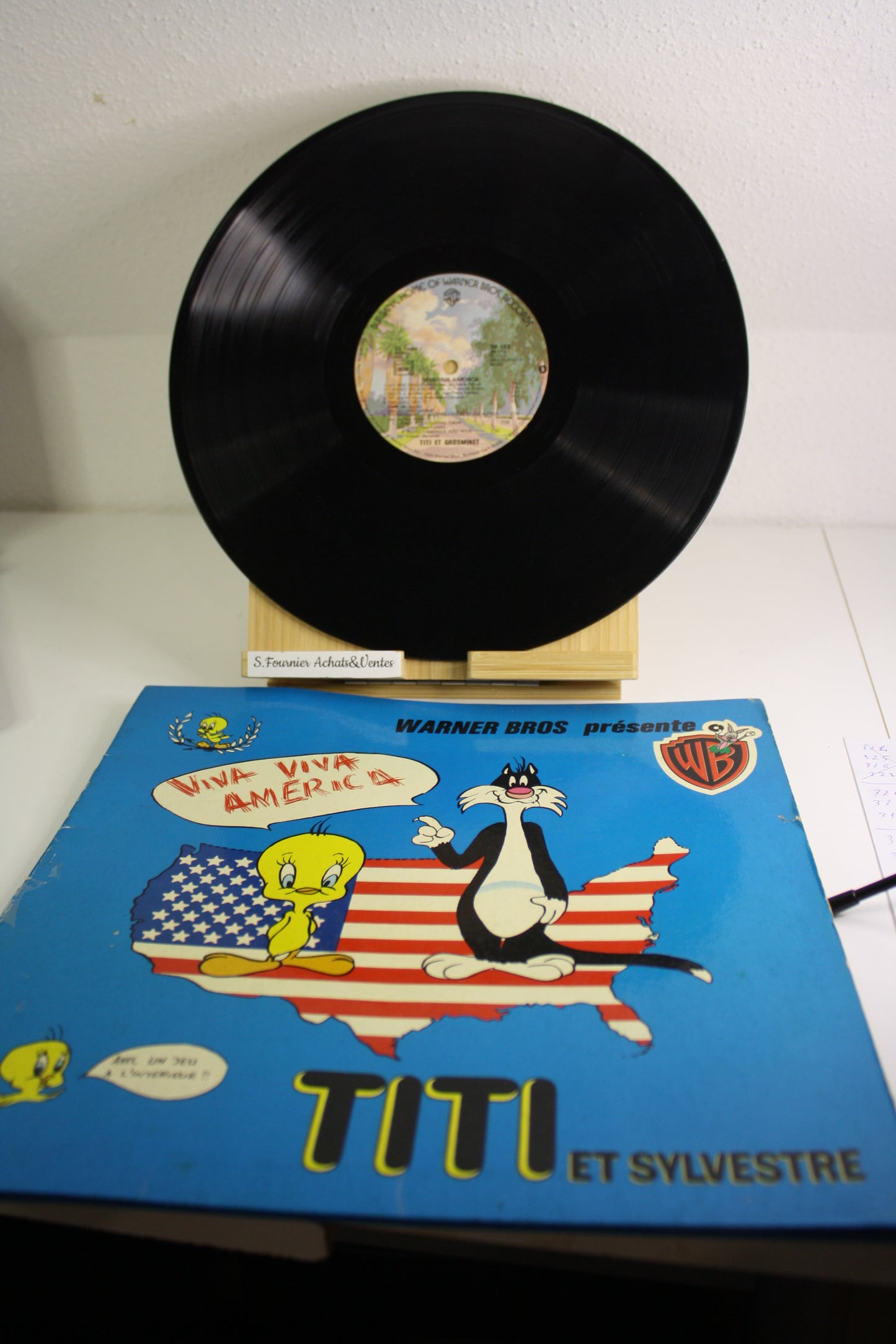 Viva Viva América – Titi et Sylvestre – Thomas Aminel – WEA – Objet dérivé – 1975 – Vinyle 33 tours