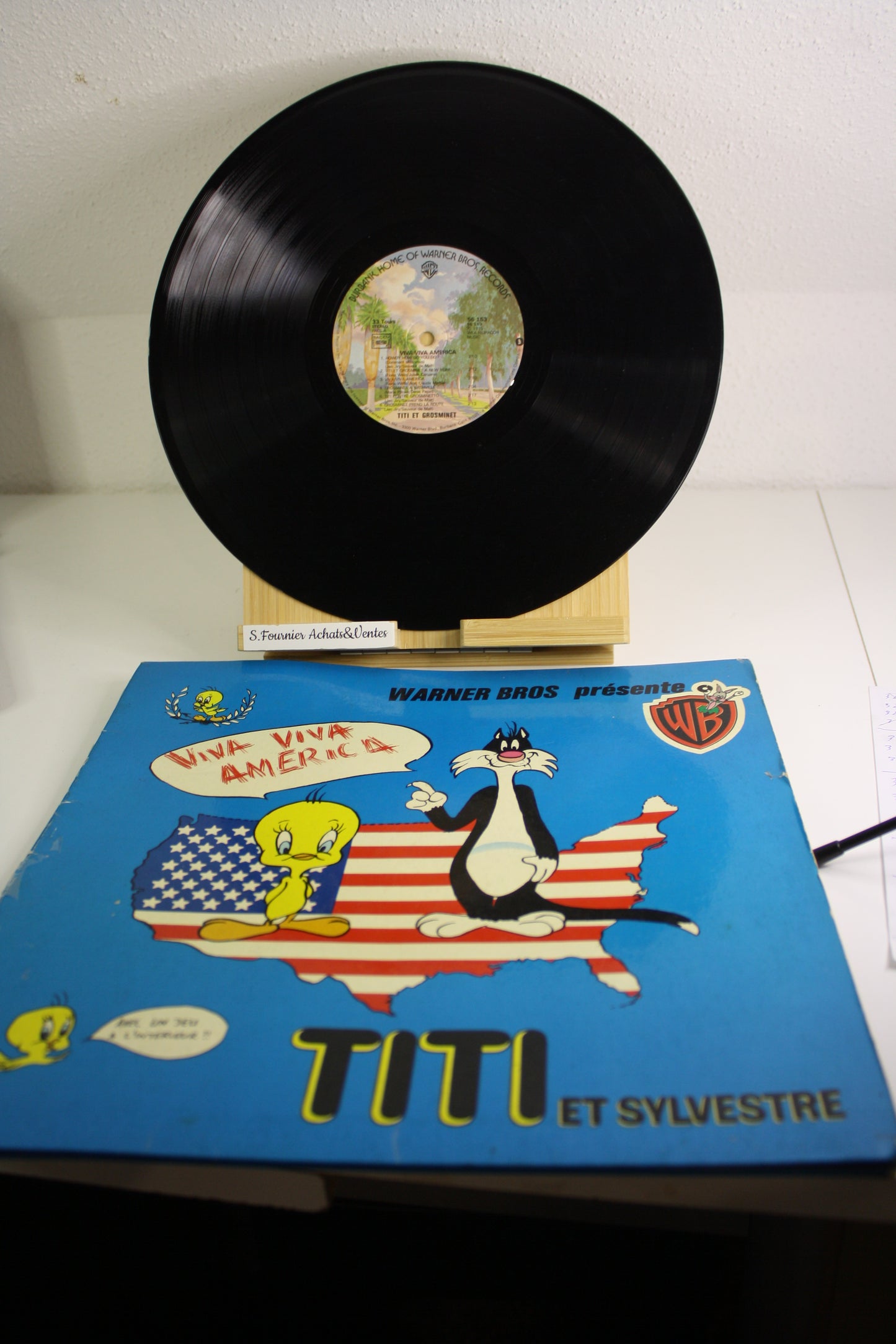 Viva Viva América – Titi et Sylvestre – Thomas Aminel – WEA – Objet dérivé – 1975 – Vinyle 33 tours