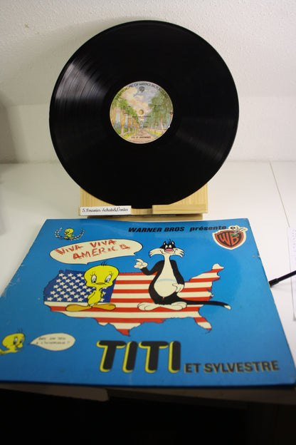 Viva Viva América – Titi et Sylvestre – Thomas Aminel – WEA – Objet dérivé – 1975 – Vinyle 33 tours