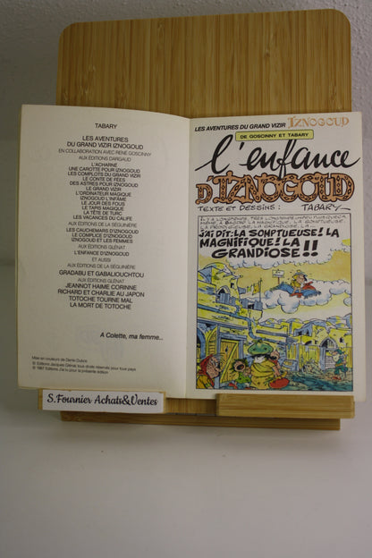 L’enfance d’Iznogoud – Iznogoud – Tabary – J’’ai lu BD – Réédition – 1986 - Pocket