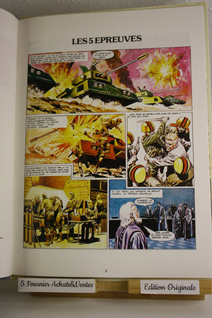 Les 5 épreuves – L’empire de Trigan – Butterworth Laurence – Glénat – EO – 1986