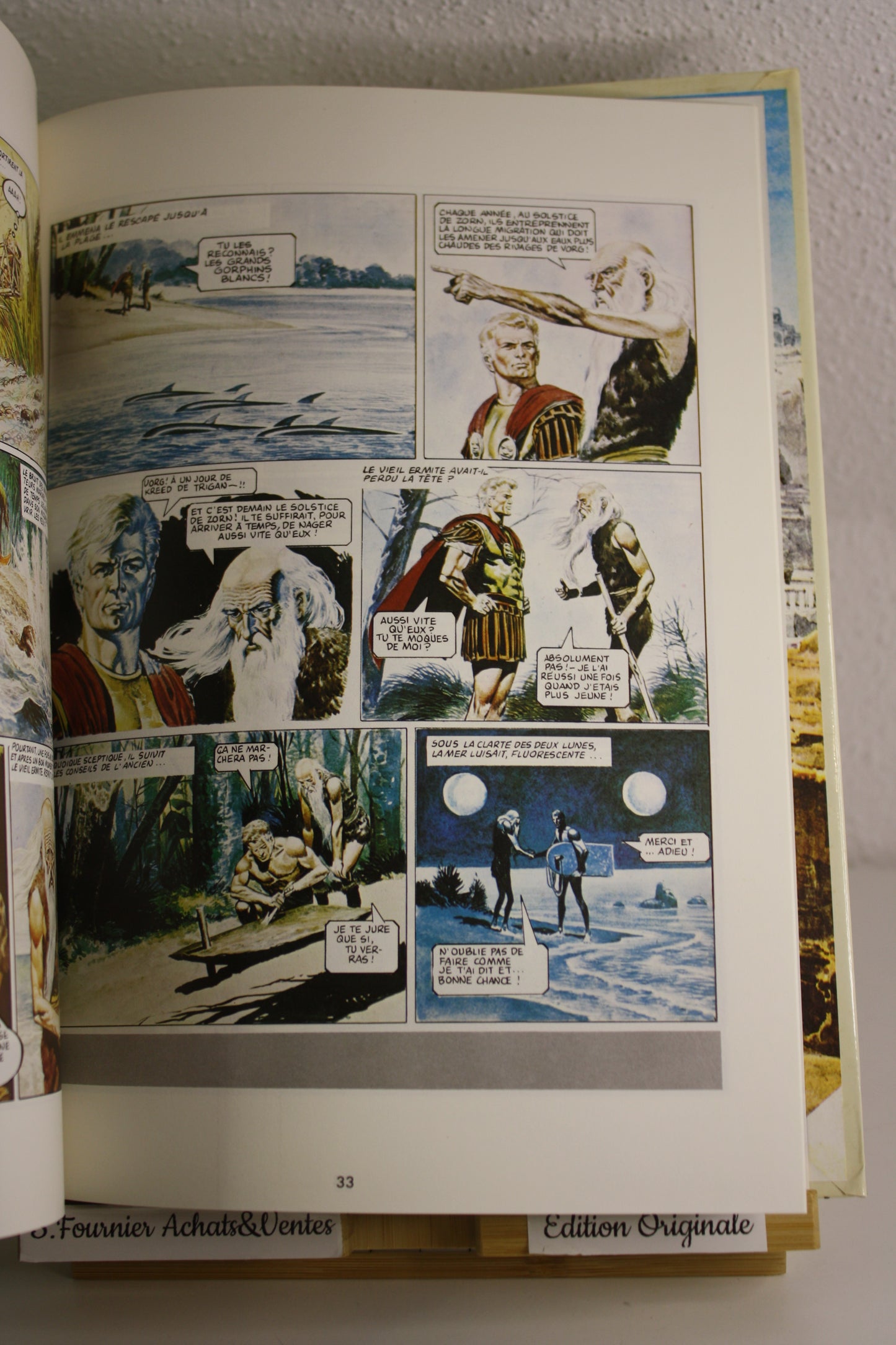 Les 5 épreuves – L’empire de Trigan – Butterworth Laurence – Glénat – EO – 1986