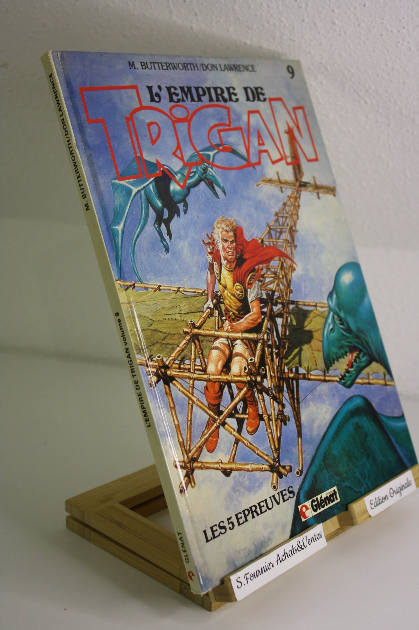 Les 5 épreuves – L’empire de Trigan – Butterworth Laurence – Glénat – EO – 1986