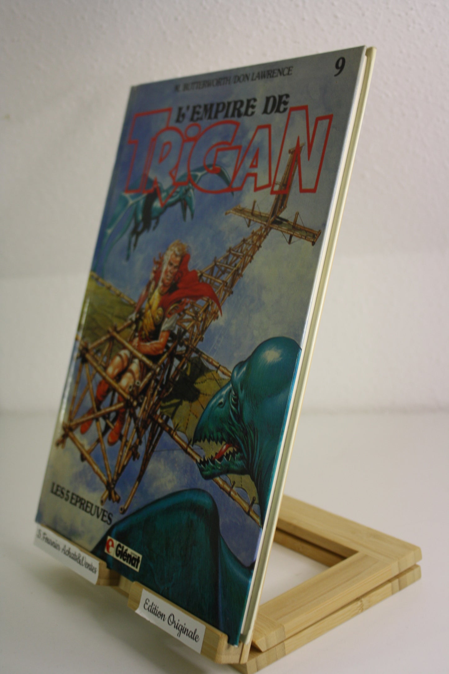 Les 5 épreuves – L’empire de Trigan – Butterworth Laurence – Glénat – EO – 1986