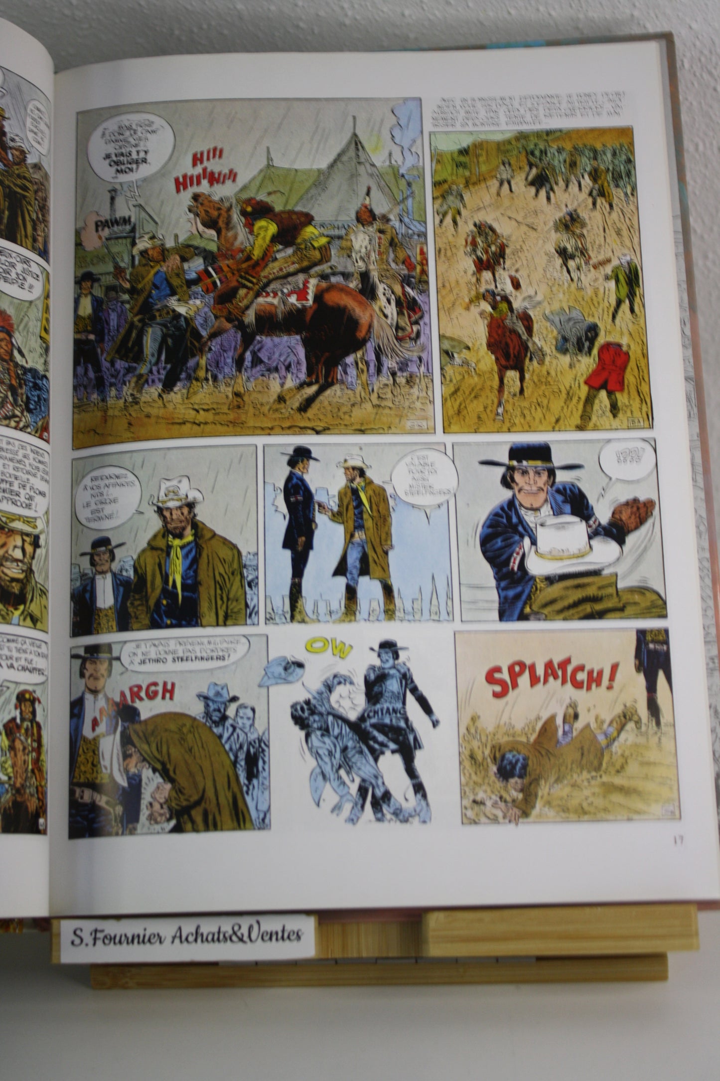 Le cheval de fer – Blueberry – Charlier Giraud – Dargaud – Réédition – 2001