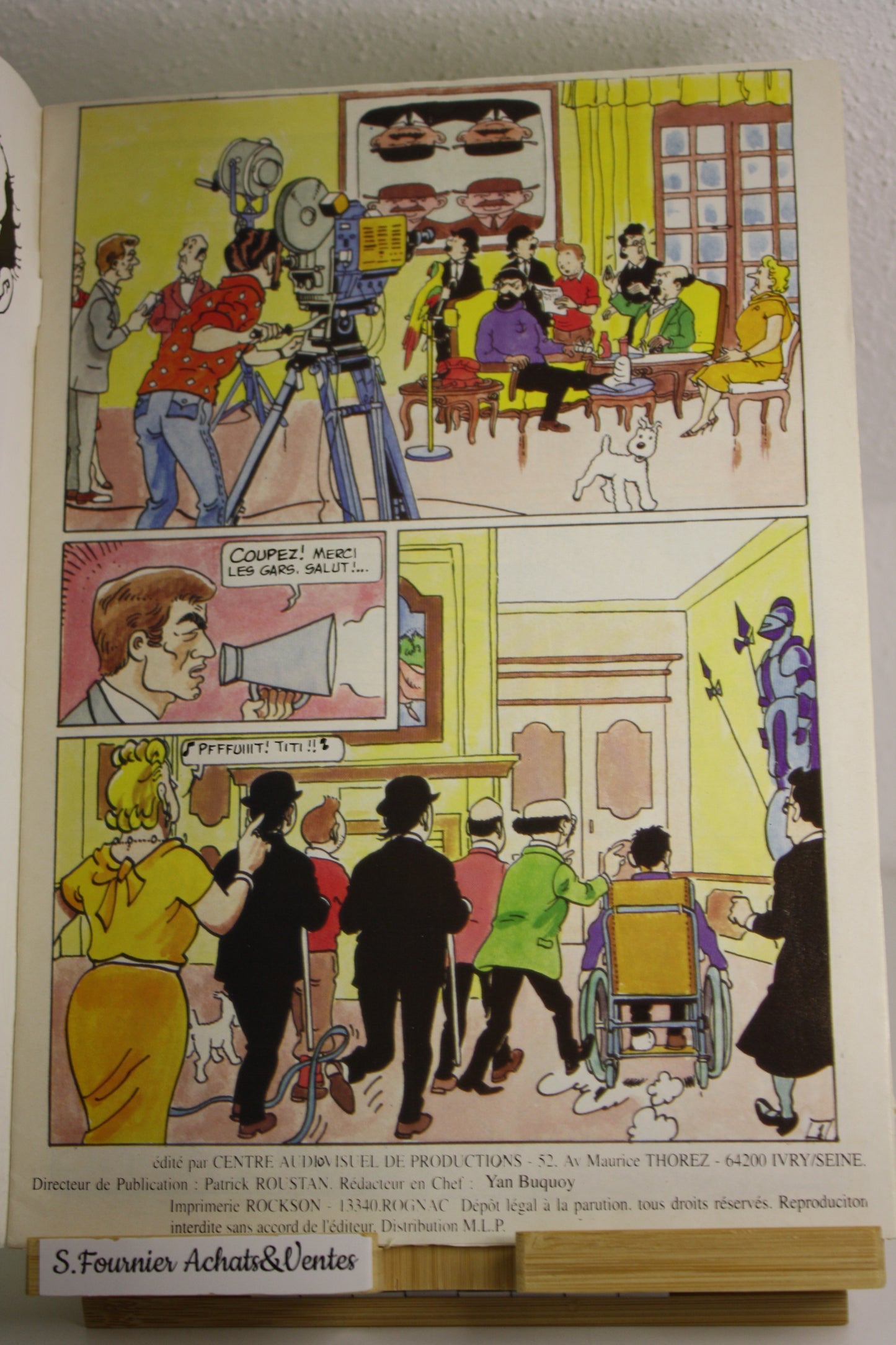 La Vie sexuelle de Tintin – Tintin – Jan Bucquoy – BEDEX – EO – 1992 – Pour ADULTE
