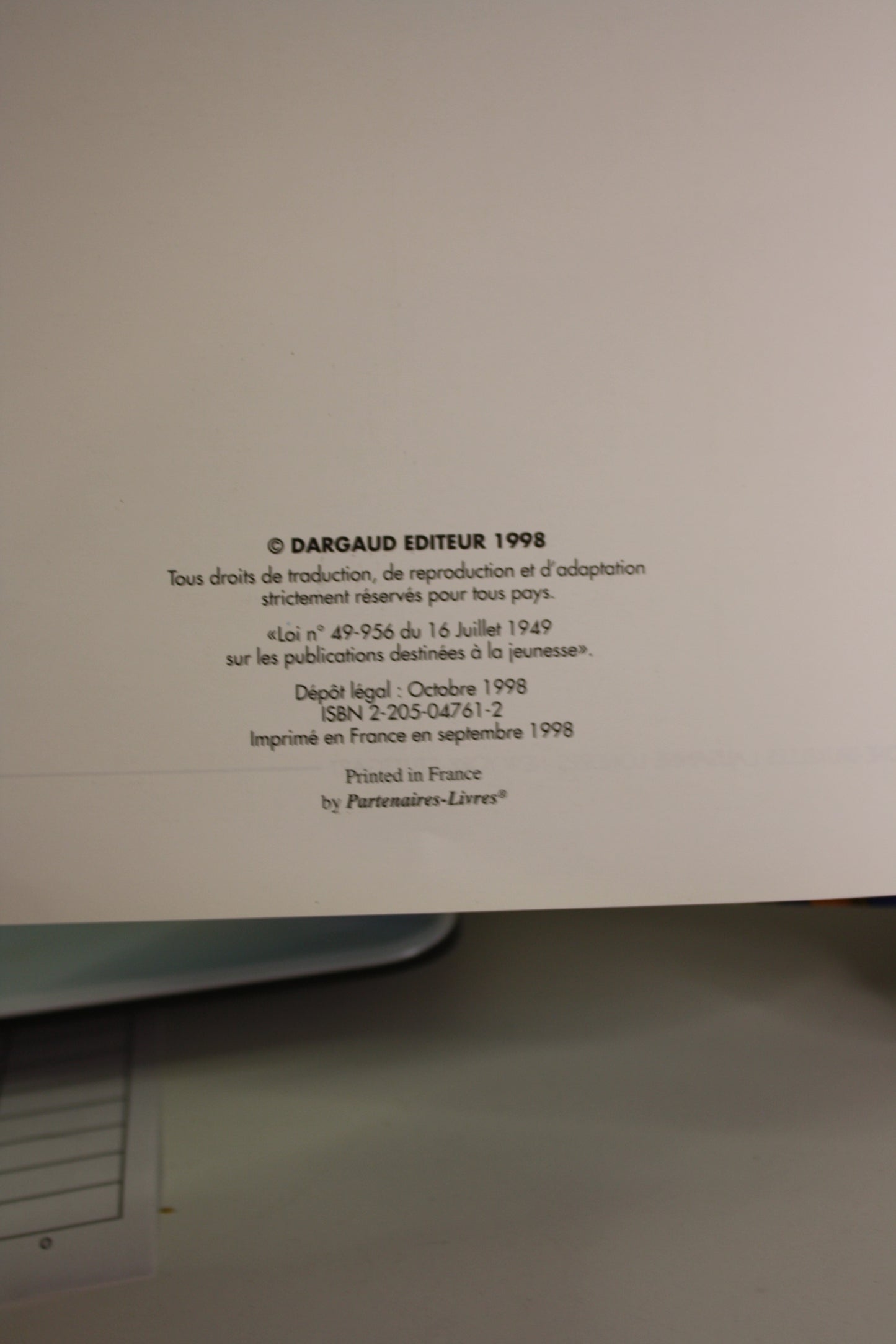 La Créature 5 – Aldébaran – Léo – Dargaud – EO – 1998