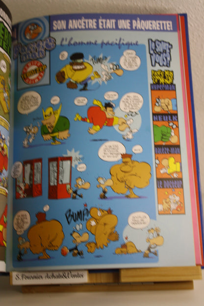 L’invincible 1 – Captain Biceps – Zep Tebo – Glénat – Réédition – 2010