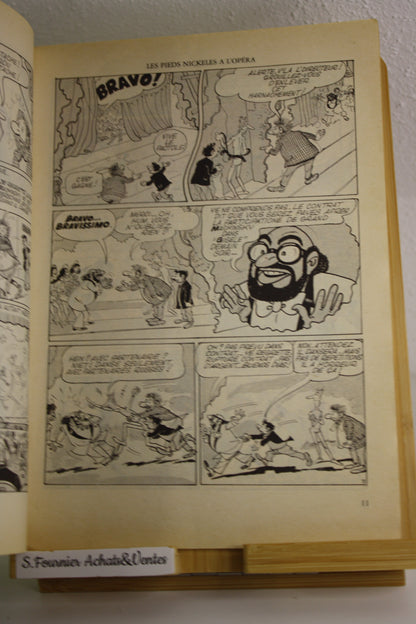 A l’opéra - Les pieds Nickelés – Pellos – Société Parisienne d’édition – EO – 1977
