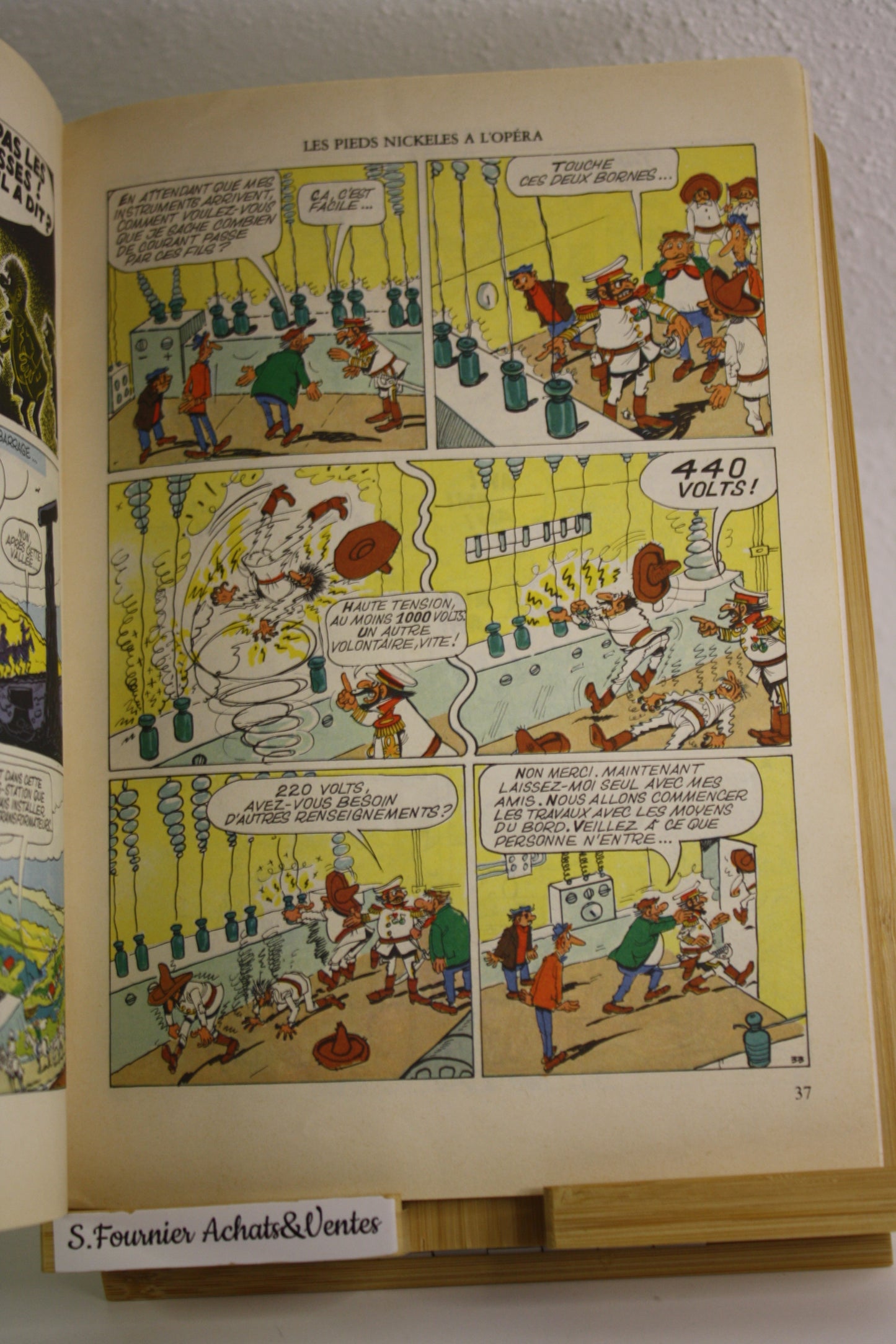 A l’opéra - Les pieds Nickelés – Pellos – Société Parisienne d’édition – EO – 1977