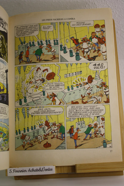 A l’opéra - Les pieds Nickelés – Pellos – Société Parisienne d’édition – EO – 1977