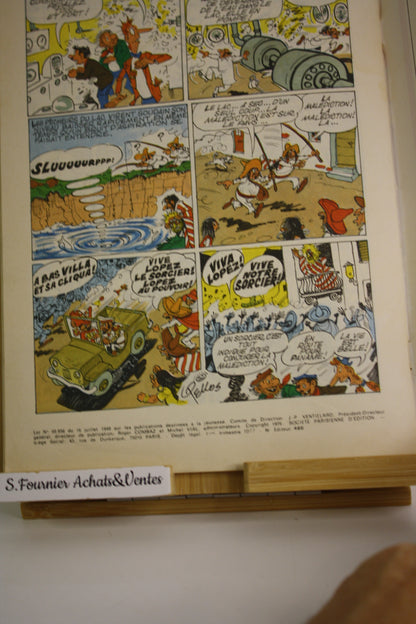 A l’opéra - Les pieds Nickelés – Pellos – Société Parisienne d’édition – EO – 1977