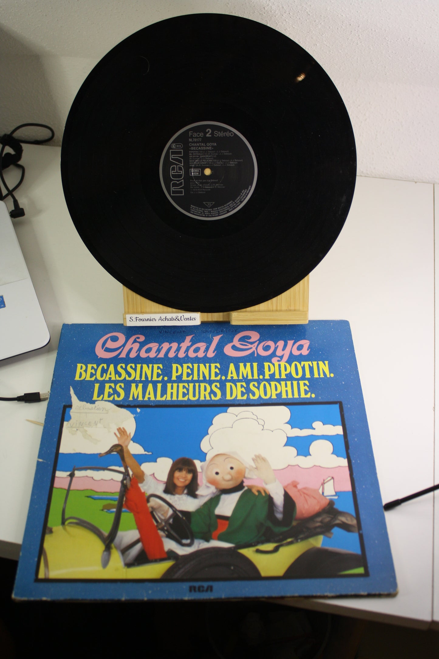 Bécassine, les malheurs de Sophie… – Bécassine – Chantal Goya – RCA – Objet dérivé – 1979 – Vinyle 33 tours