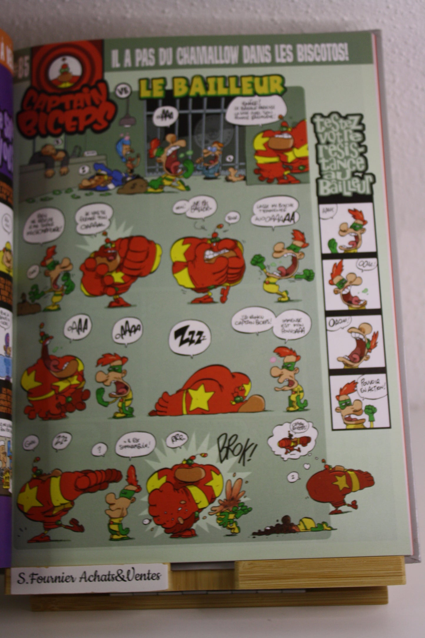 L’inoxydable 4 – Captain Biceps – Zep Tebo – Glénat – Réédition – 2010