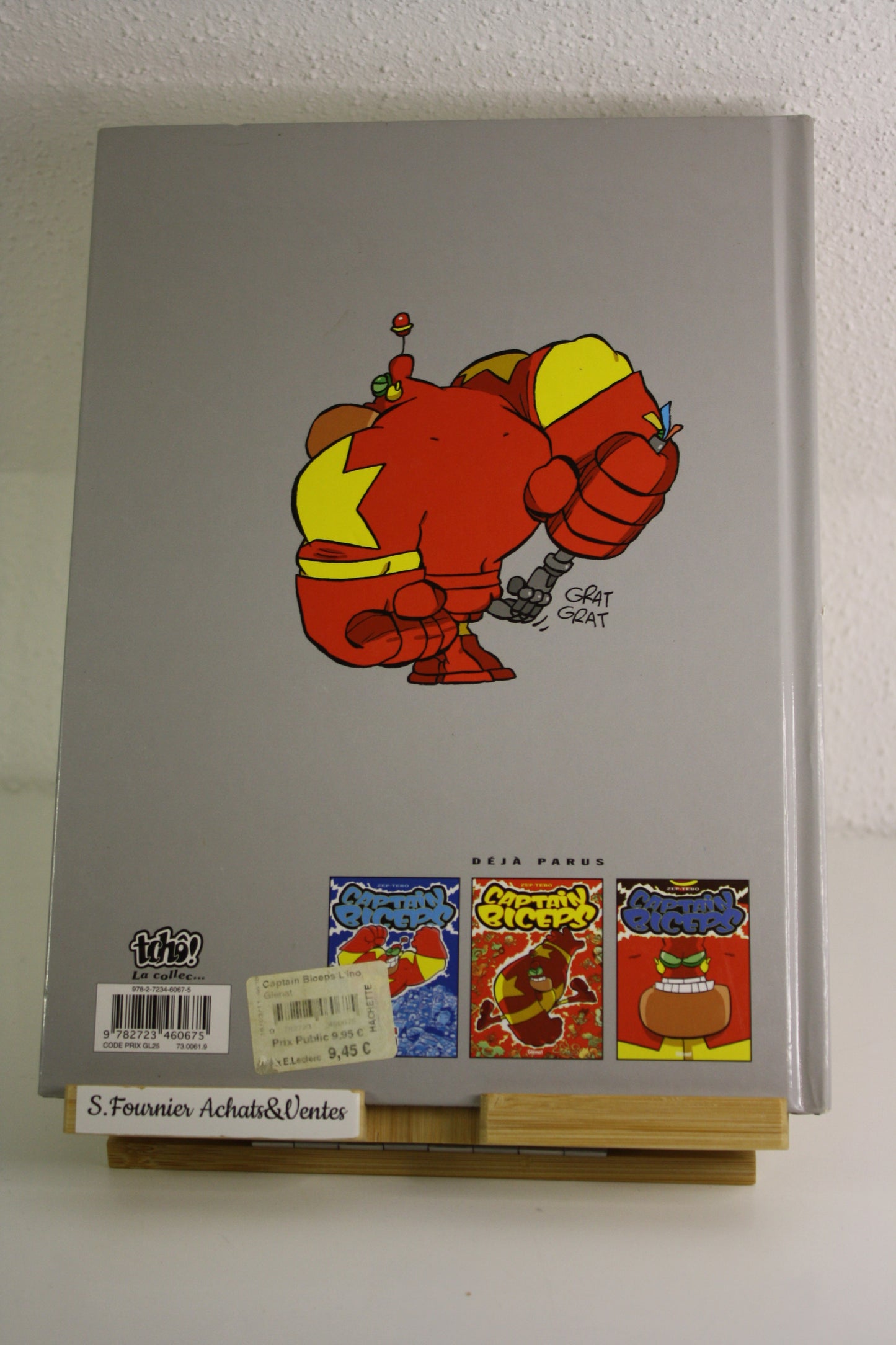 L’inoxydable 4 – Captain Biceps – Zep Tebo – Glénat – Réédition – 2010