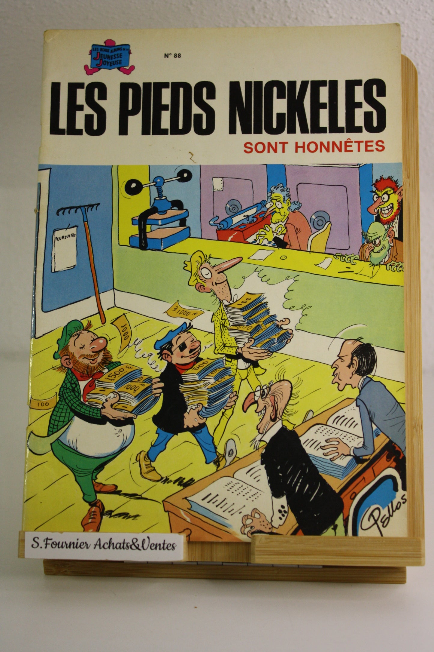 Les PN sont honnêtes – Les pieds Nickelés – Pellos – Hachette – EO – 1976