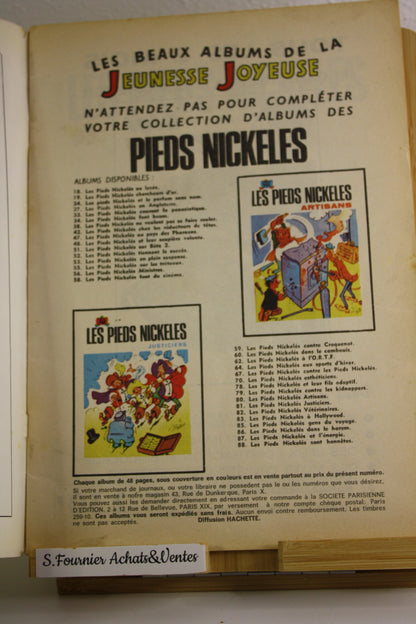 Les PN sont honnêtes – Les pieds Nickelés – Pellos – Hachette – EO – 1976