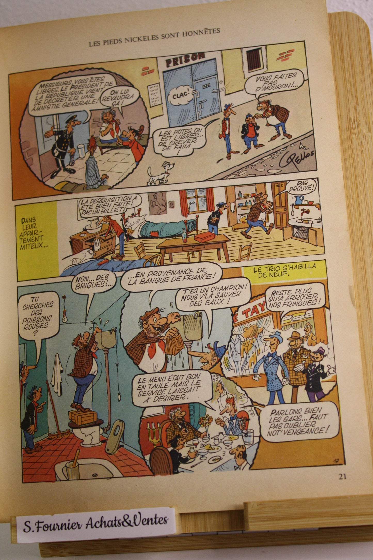 Les PN sont honnêtes – Les pieds Nickelés – Pellos – Hachette – EO – 1976