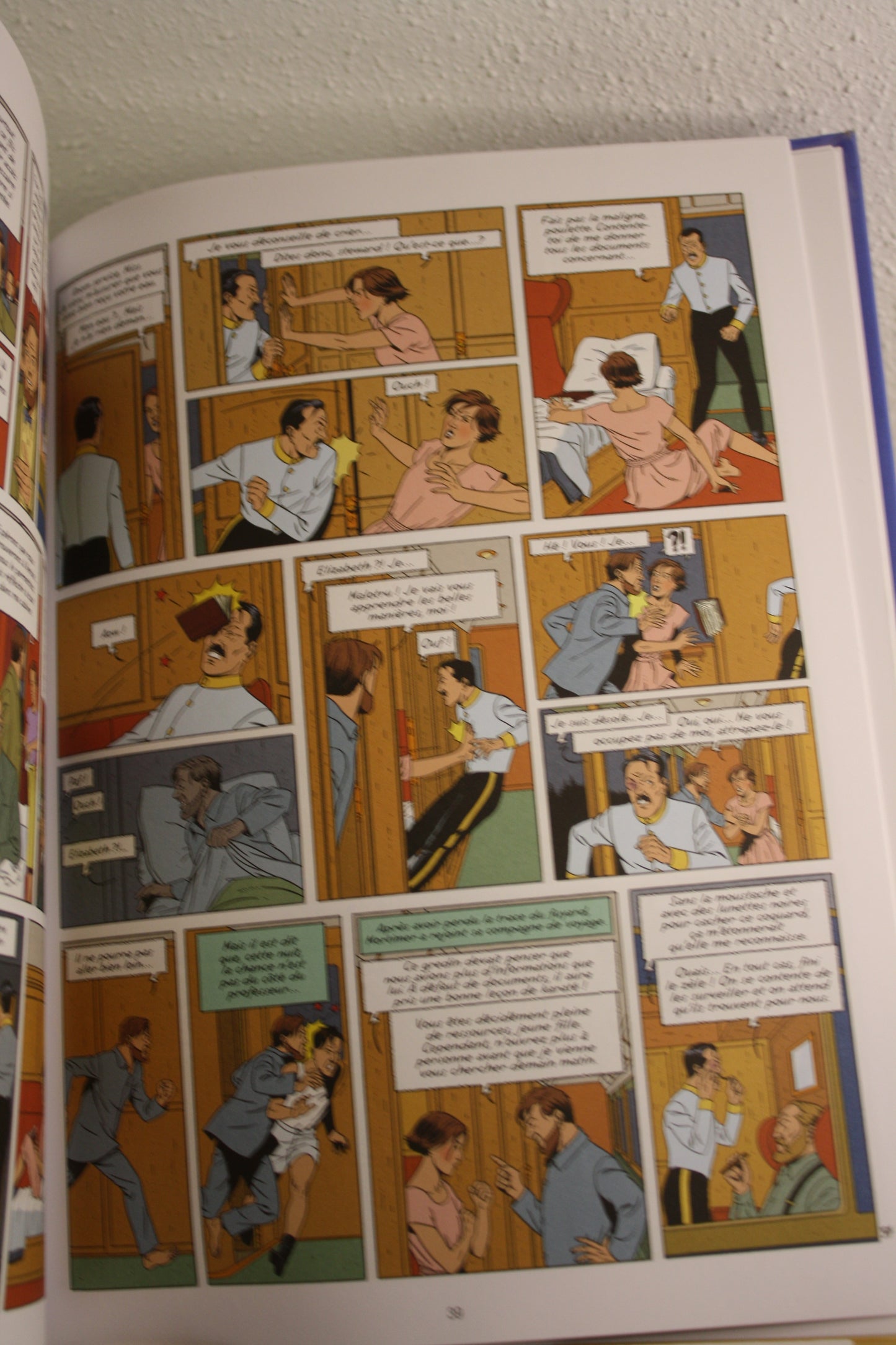 Le testament de Williams S. – Blake et Mortimer – Sente Juillard – Blake et Mortimer – EO – 2016 - abimé