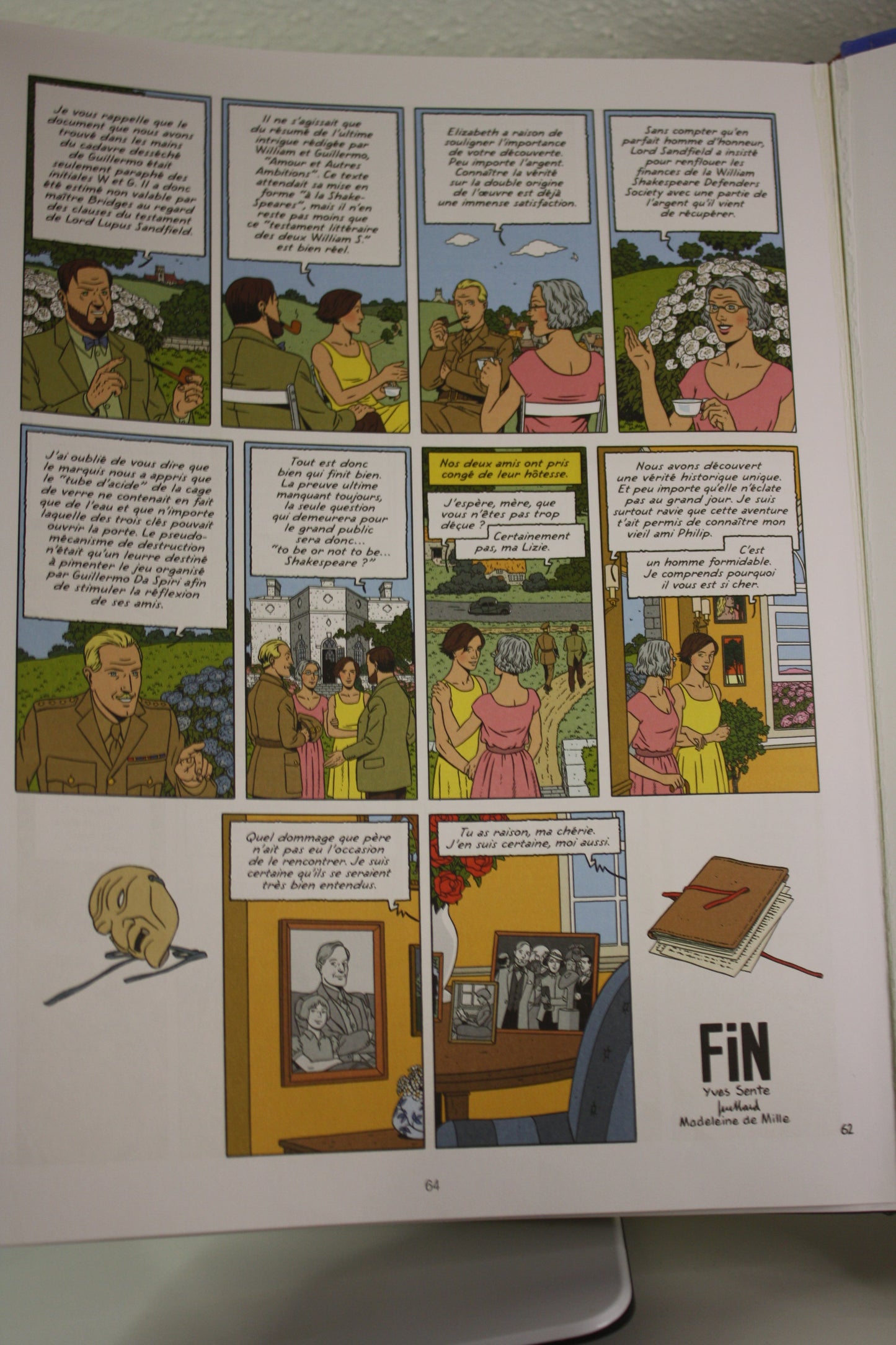 Le testament de Williams S. – Blake et Mortimer – Sente Juillard – Blake et Mortimer – EO – 2016 - abimé