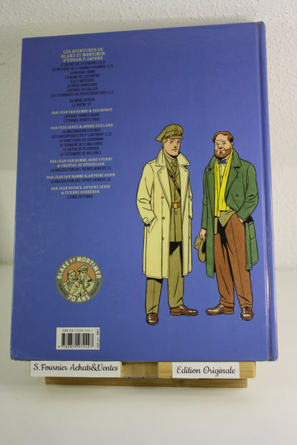 Le testament de Williams S. – Blake et Mortimer – Sente Juillard – Blake et Mortimer – EO – 2016 - abimé