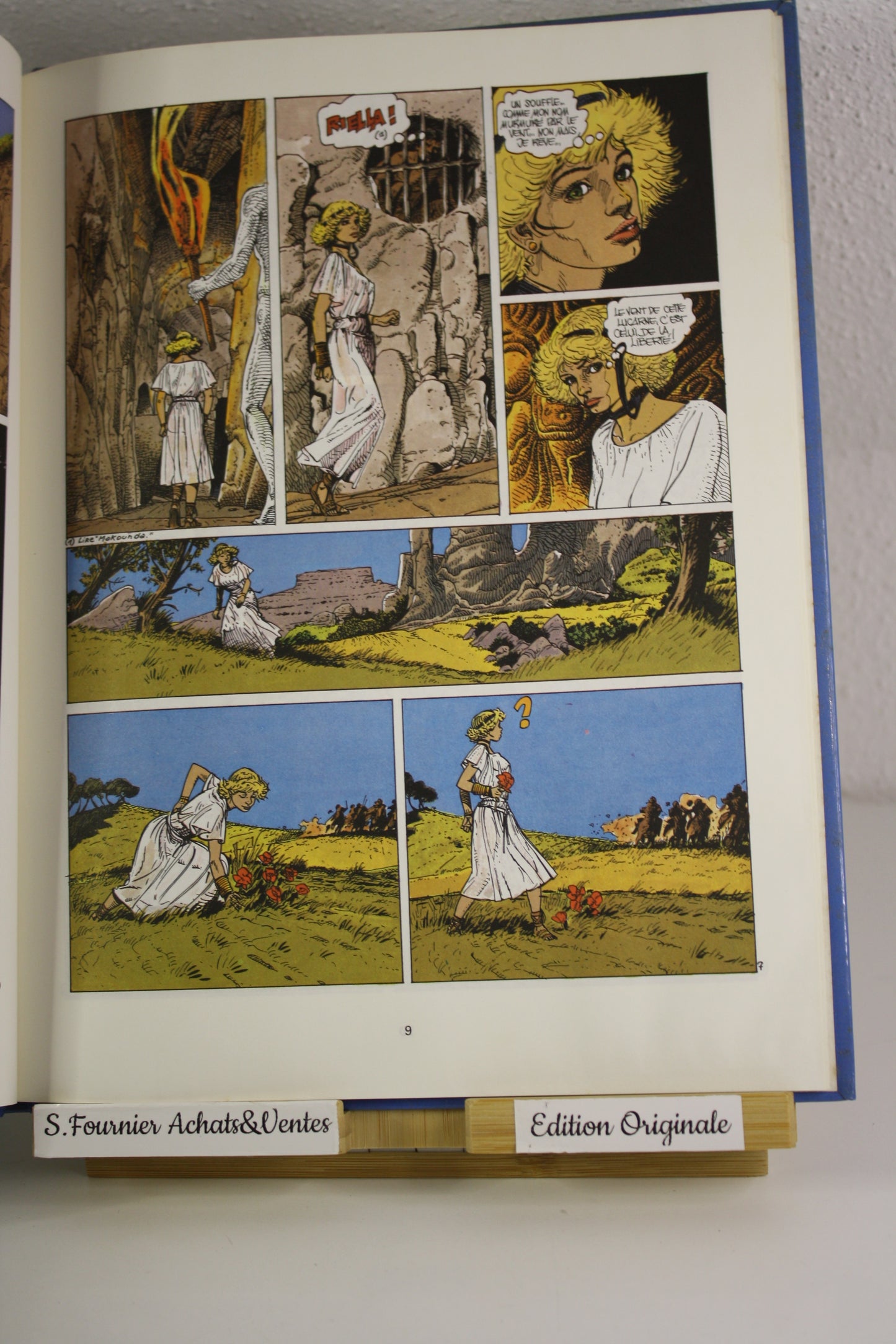 Les monts de la lune – Jugurtha – Franz Vernal – Du Lombard – EO – 1986 – Edition limité