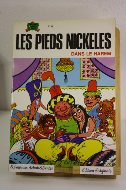 Les PN dans le harem – Les pieds Nickelés – Pellos – Hachette – EO – 1975