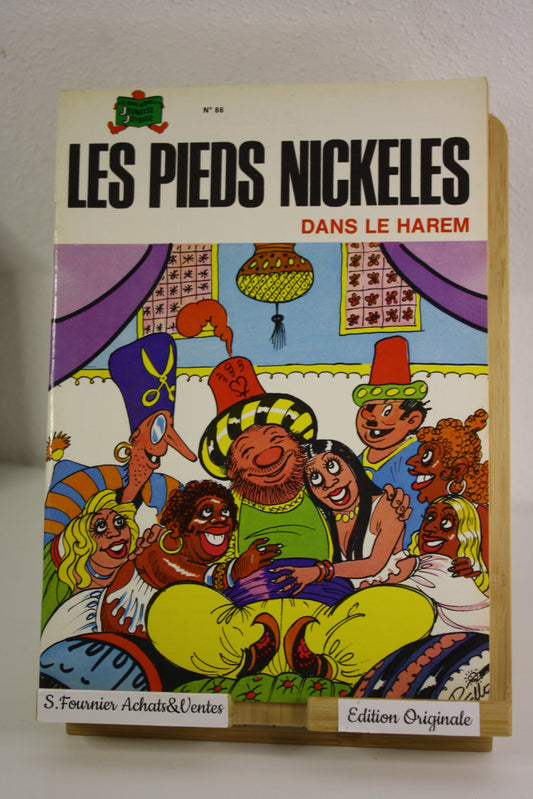 Les PN dans le harem – Les pieds Nickelés – Pellos – Hachette – EO – 1975