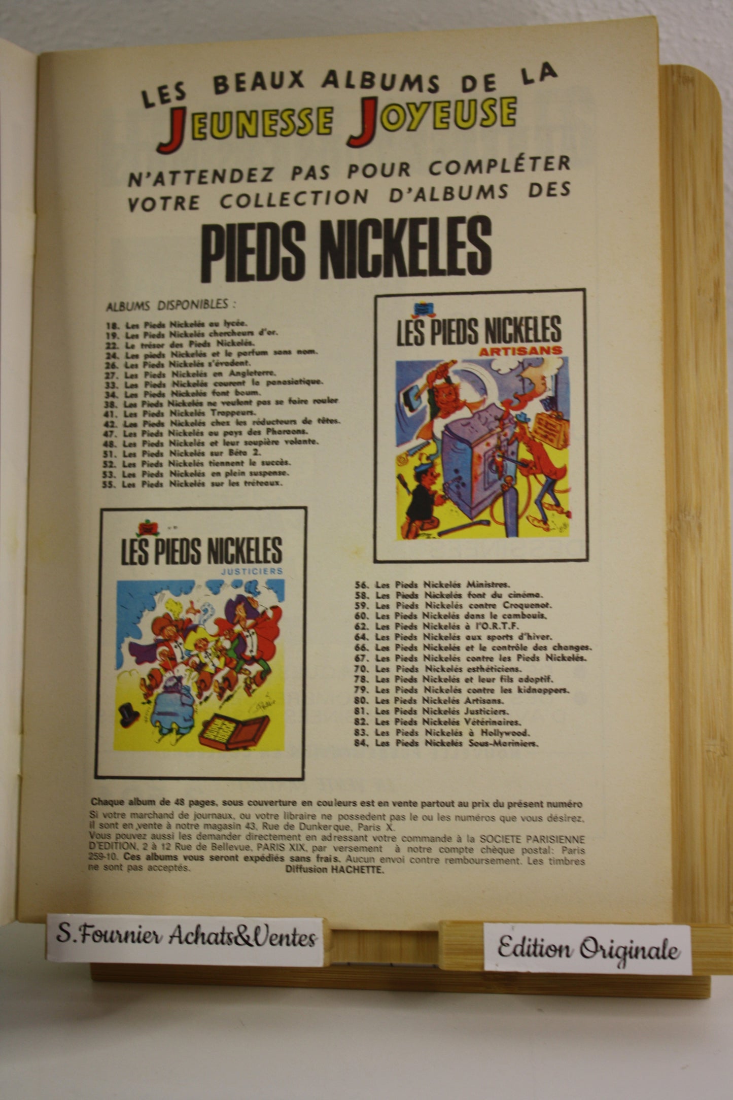 Les PN dans le harem – Les pieds Nickelés – Pellos – Hachette – EO – 1975