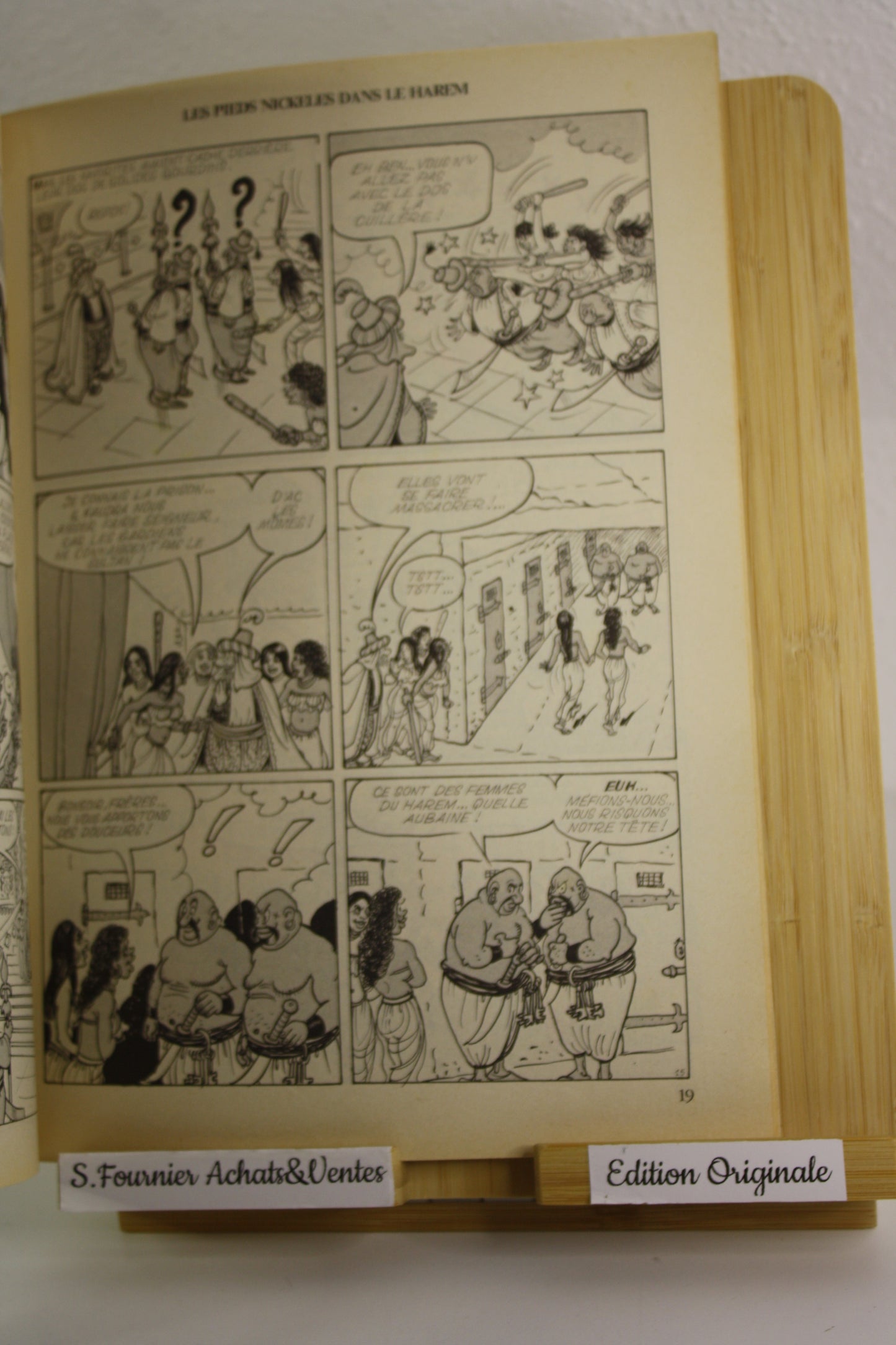 Les PN dans le harem – Les pieds Nickelés – Pellos – Hachette – EO – 1975
