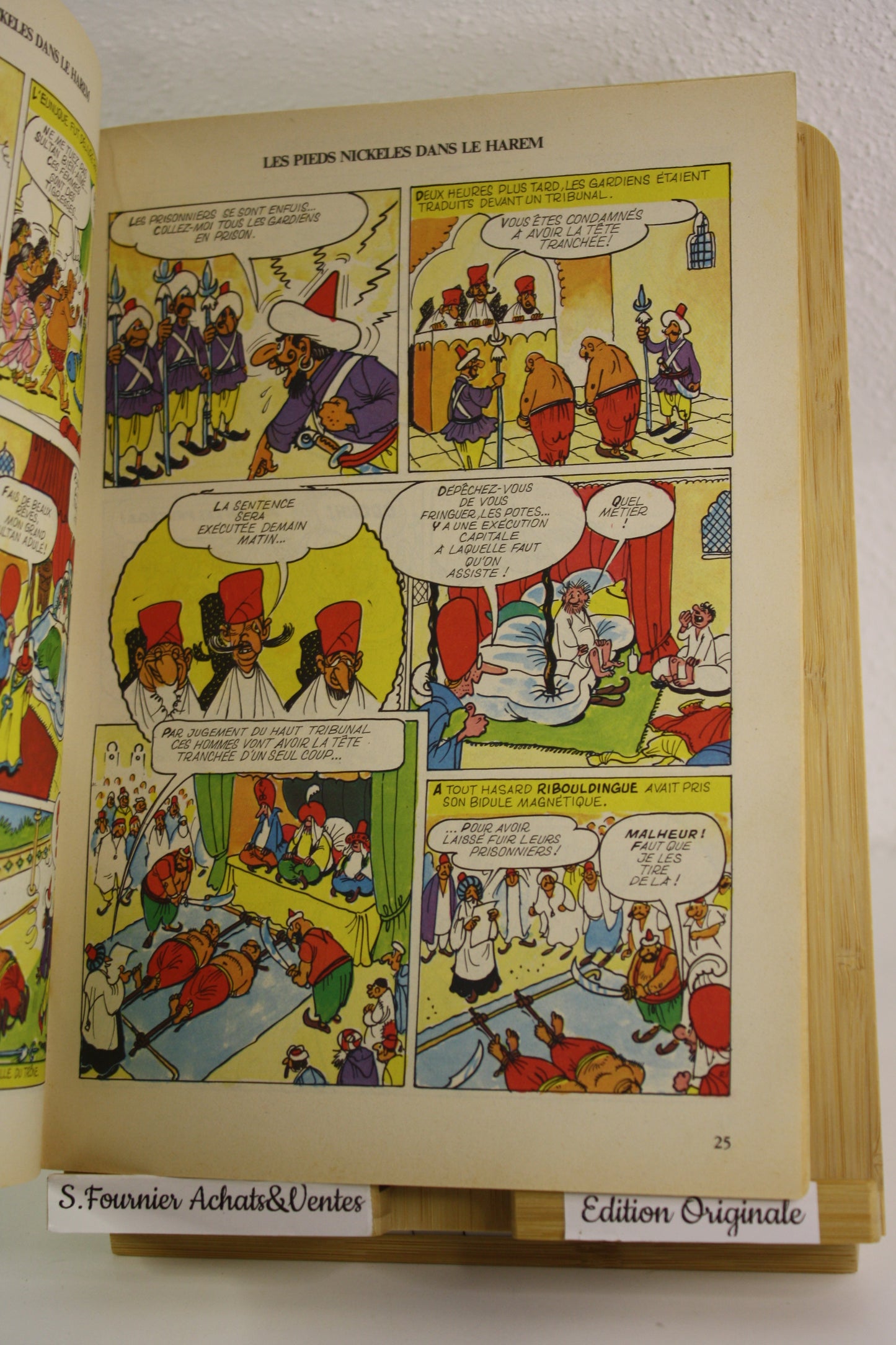 Les PN dans le harem – Les pieds Nickelés – Pellos – Hachette – EO – 1975