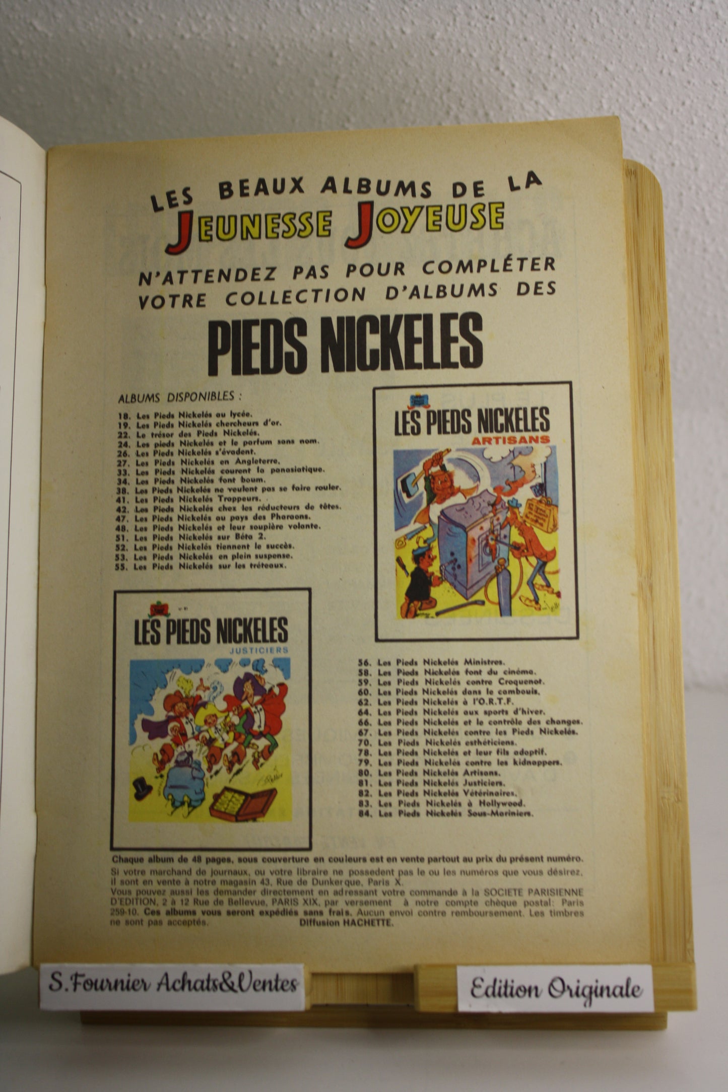 Gens du voyage - Les pieds Nickelés – Pellos – Société Parisienne d’édition – EO – 1975