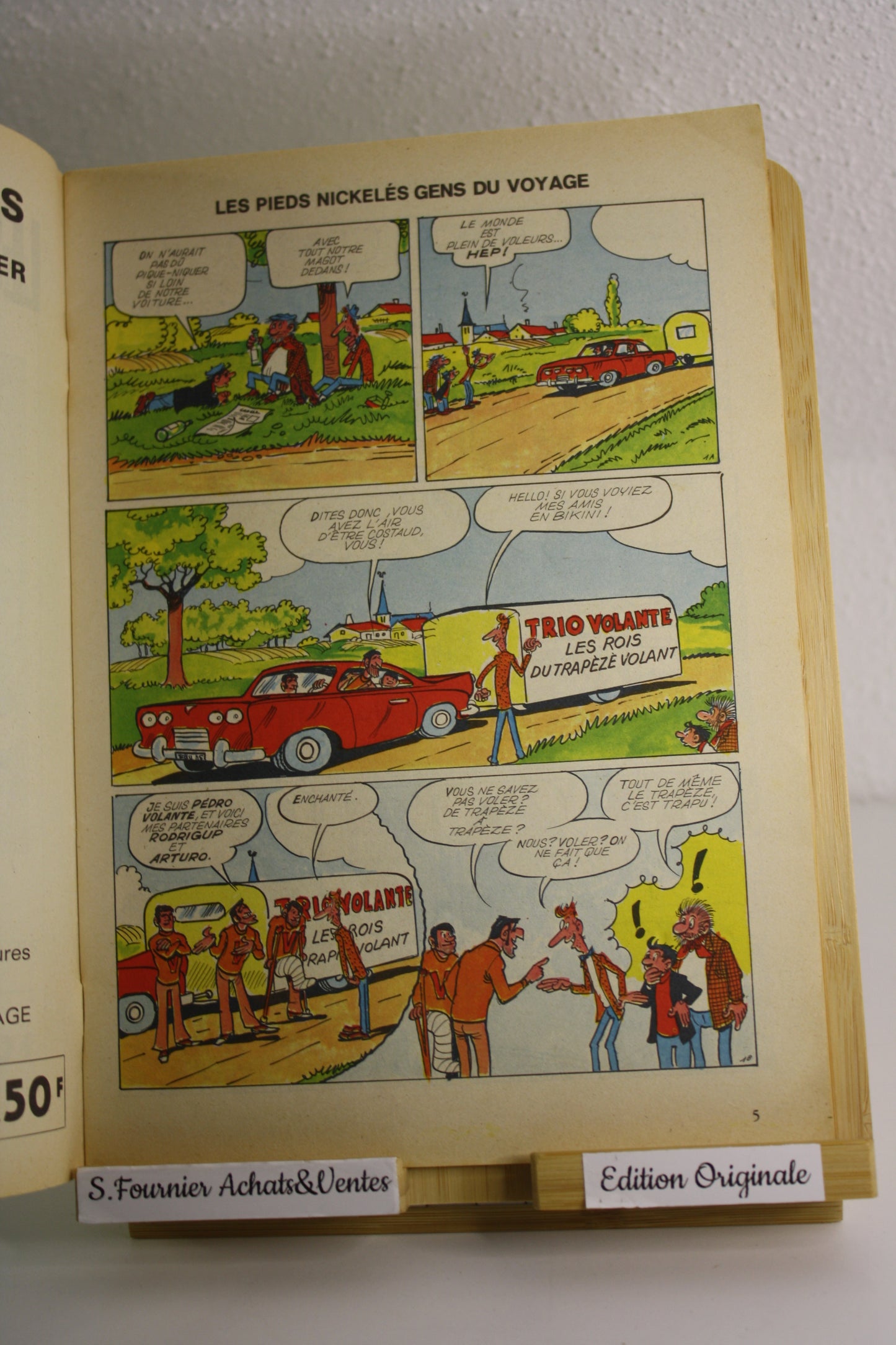 Gens du voyage - Les pieds Nickelés – Pellos – Société Parisienne d’édition – EO – 1975