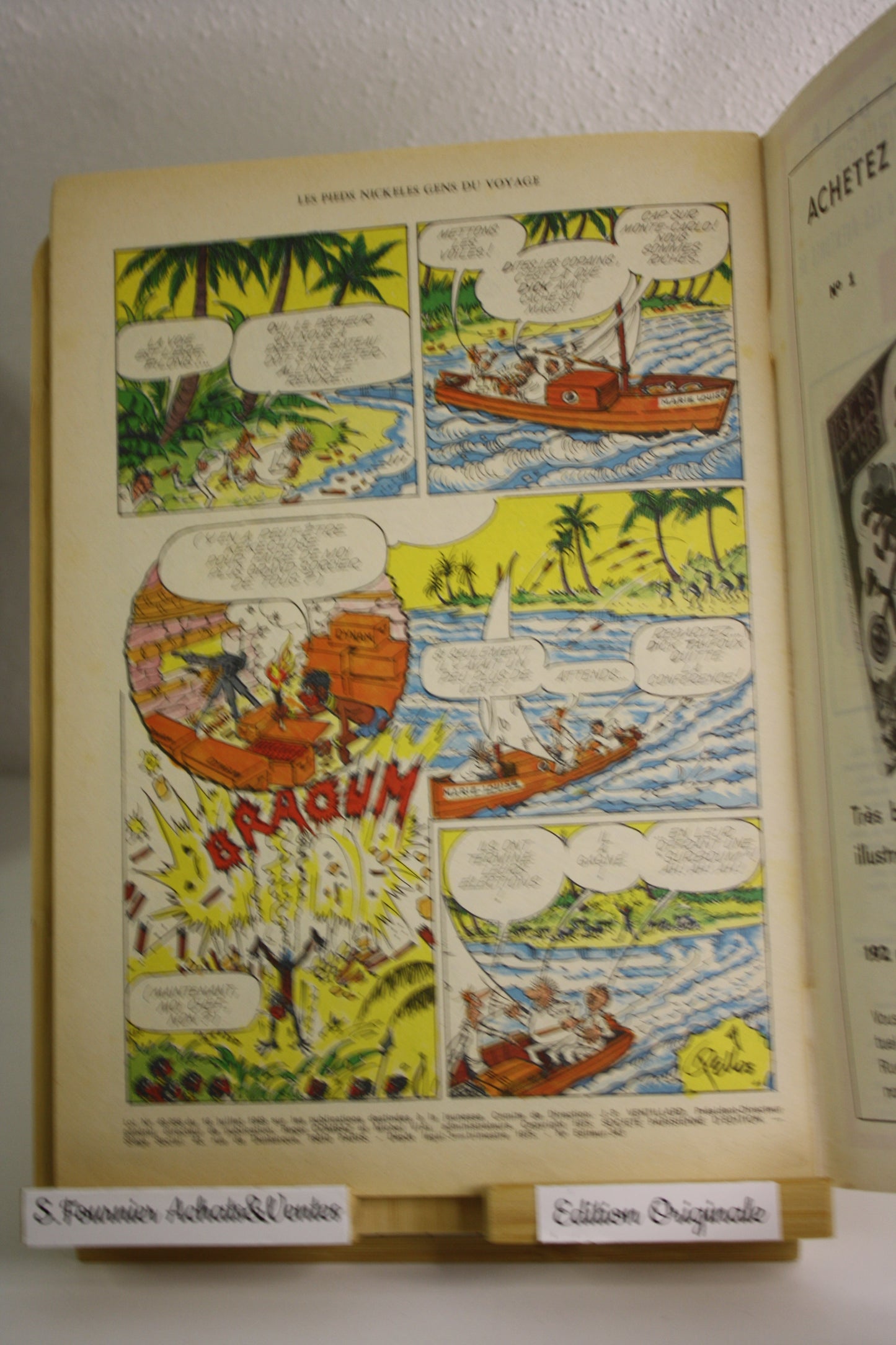 Gens du voyage - Les pieds Nickelés – Pellos – Société Parisienne d’édition – EO – 1975