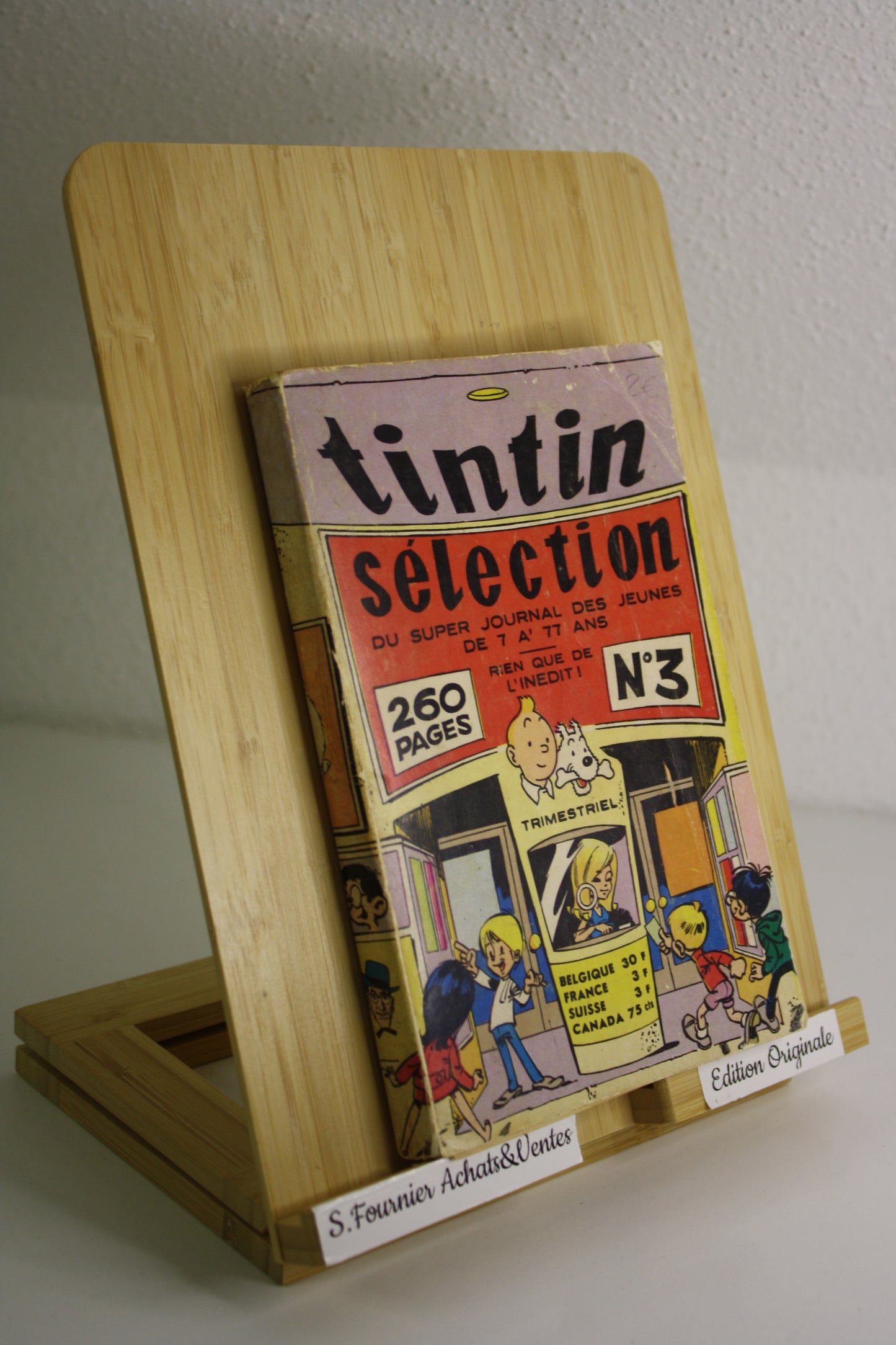 Tintin Sélection N°3 - Tintin – Collectif – Dargaud – Périodique – 1969